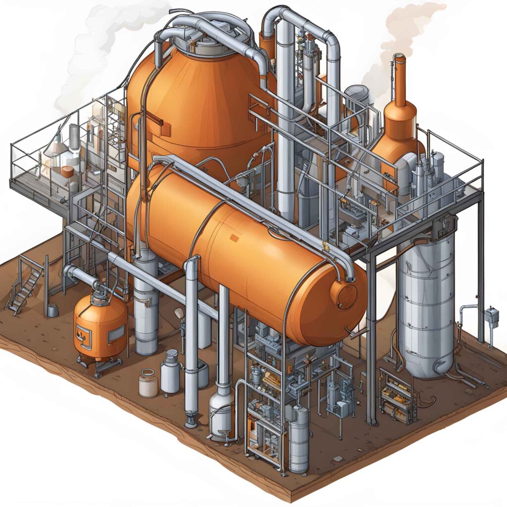 pyrolisis-process-of-producing-wood-vinegar پروسه پیرولیز در تولید سرکه چوب